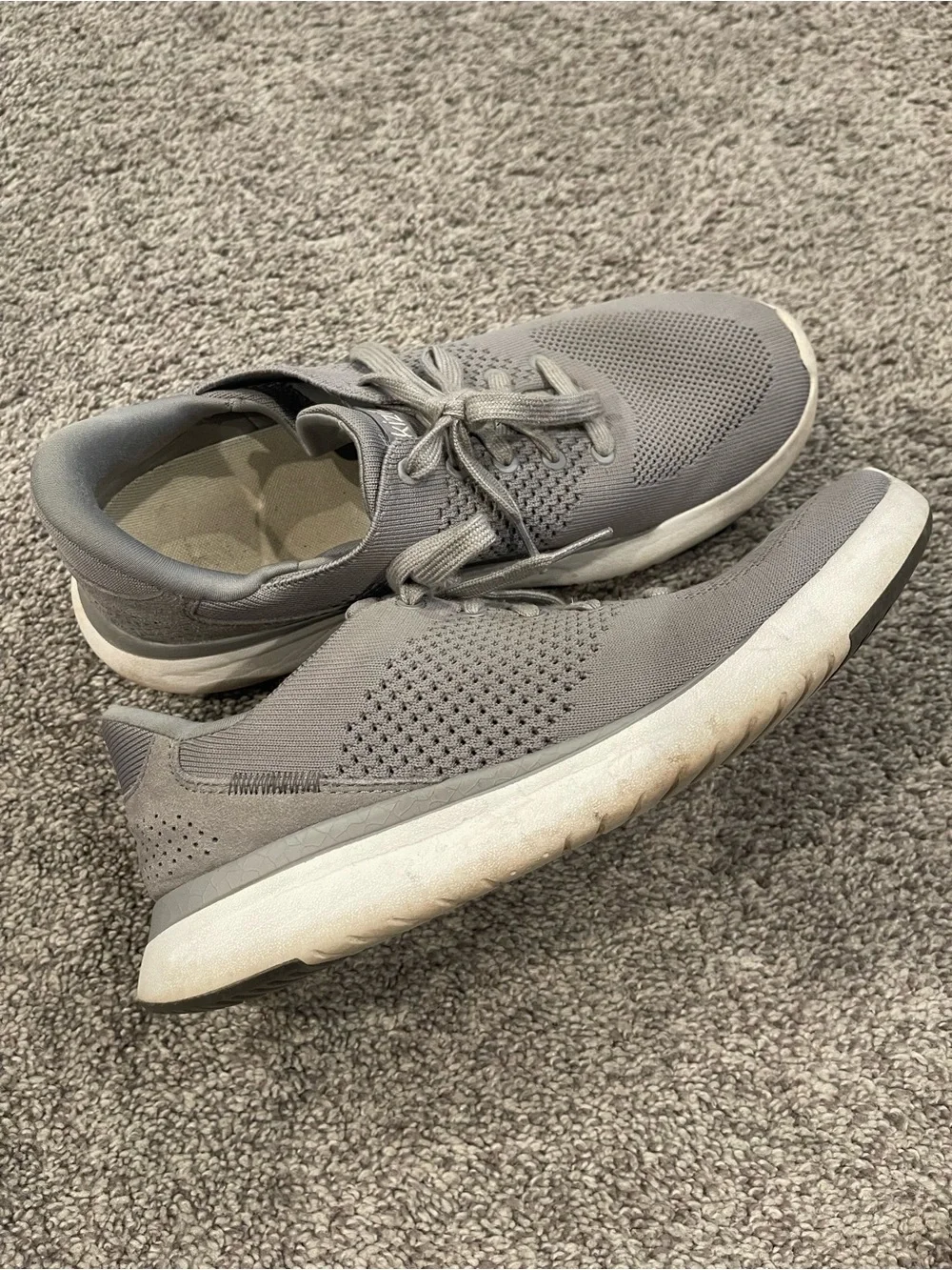 Kizik Athens Hands Free Sneakers Gray Men’s 8.5 Women’s 10 Slip On Shoes